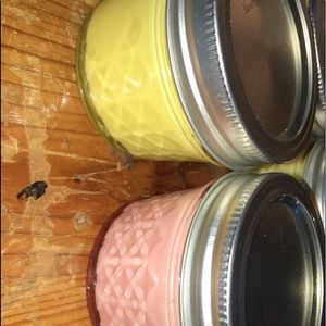 Homemade soy candles